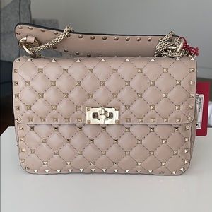 Valentino medium rockstud chain bag